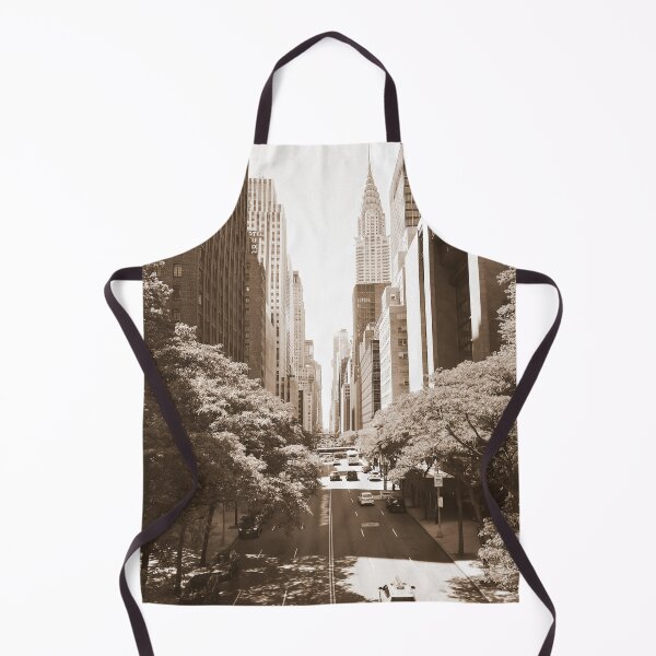 Item preview, New York Streets, Streets, New York, Sepia designed and sold by Magic Love Art Print.