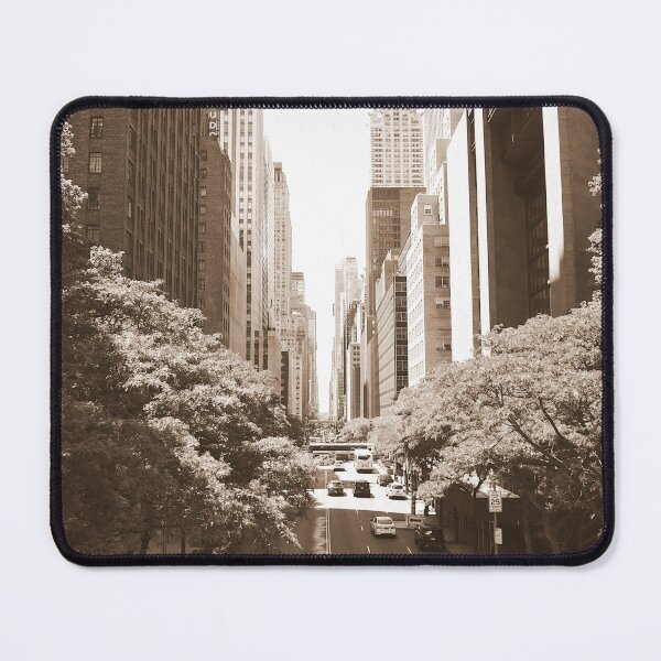 Item preview, New York Streets, Streets, New York, Sepia designed and sold by Magic Love Art Print.