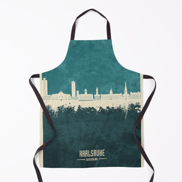 Item preview, Karlsruhe Germany Skyline designed and sold by ArtPrints.