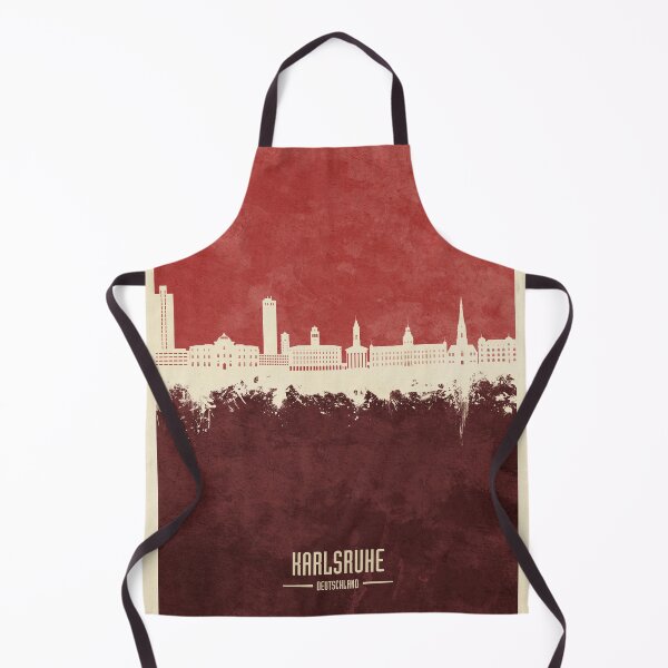 Item preview, Karlsruhe Germany Skyline designed and sold by ArtPrints.
