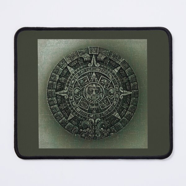Item preview, Aztec Calendar Grunge  Background designed and sold by Finding Fortuity.