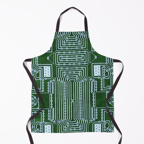 Item preview, Green Geek Motherboard Circuit Pattern designed and sold by livianasgifts.
