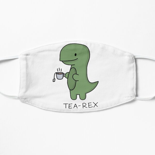 Tea-Rex (Green) Flat Mask