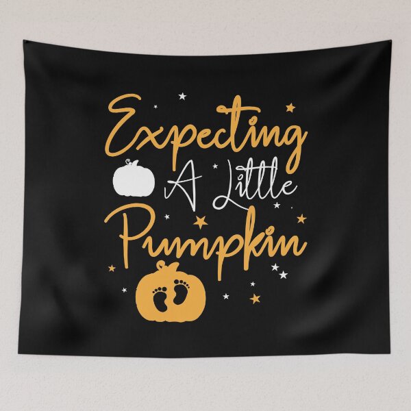 Item preview, Expecting A Little Pumpkin - Funny Halloween designed and sold by meedTee.