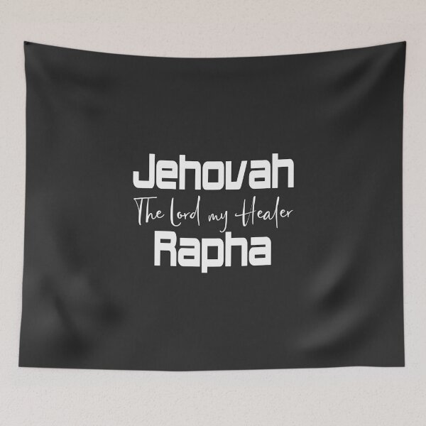Item preview, Christian Design - Jehovah Rapha, The Lord my Healer designed and sold by simplydesignart.