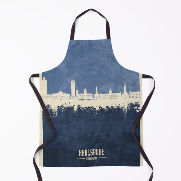 Item preview, Karlsruhe Germany Skyline designed and sold by ArtPrints.
