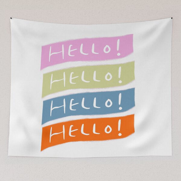 Item preview, Hello designed and sold by HuskyDuskyMama.