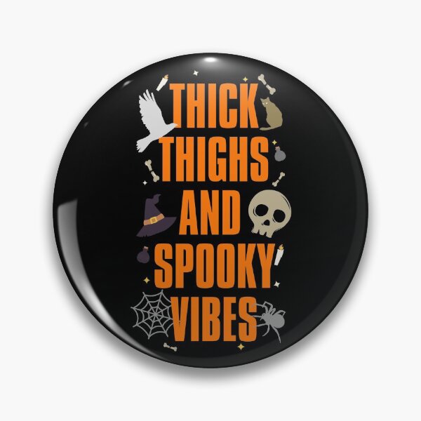 Item preview, Thick Thighs And Spooky Vibes designed and sold by Anupol.