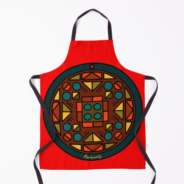 Item preview, Abstract Medallion Pendant 3CV1 designed and sold by Moodyworks.