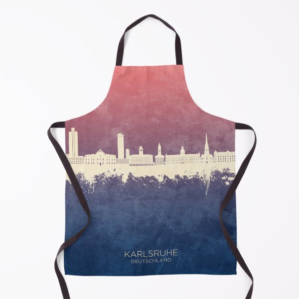 Item preview, Karlsruhe Germany Skyline designed and sold by ArtPrints.