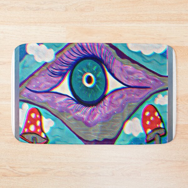 Item preview, Magical Floating Evil Eye for Protection designed and sold by bipolarvirgoart.