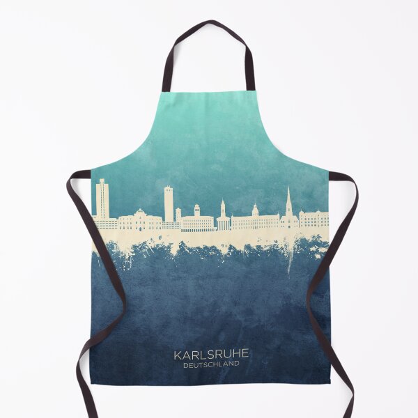 Item preview, Karlsruhe Germany Skyline designed and sold by ArtPrints.