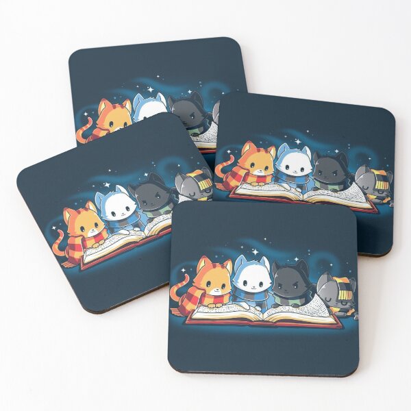 Item preview, Cats with scarf the colors of their magic schools / magic book designed and sold by Arts Fashion Week | Shopping online.