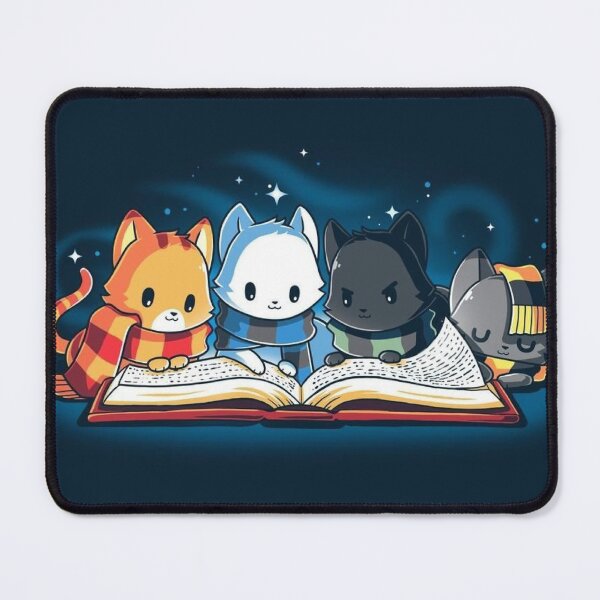 Item preview, Cats with scarf the colors of their magic schools / magic book designed and sold by Arts Fashion Week | Shopping online.