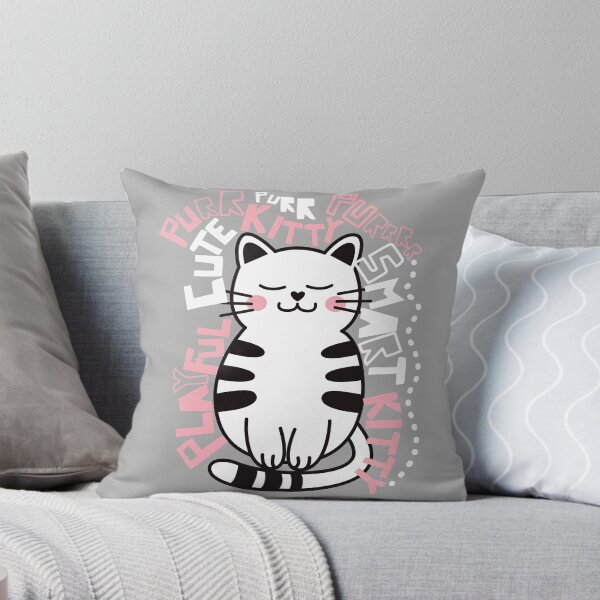 Item preview, Hand Drawn Cute Kitty designed and sold by RKWstudio.