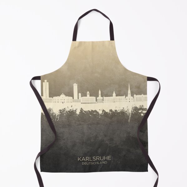 Item preview, Karlsruhe Germany Skyline designed and sold by ArtPrints.