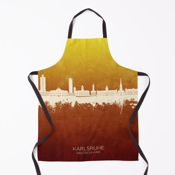 Item preview, Karlsruhe Germany Skyline designed and sold by ArtPrints.