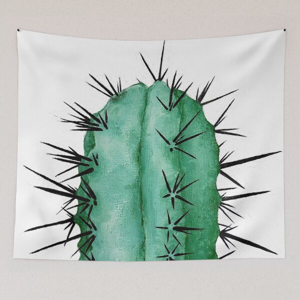Item preview, Pointy Acrylic Green Cactus Plant designed and sold by LaynsLeaf.