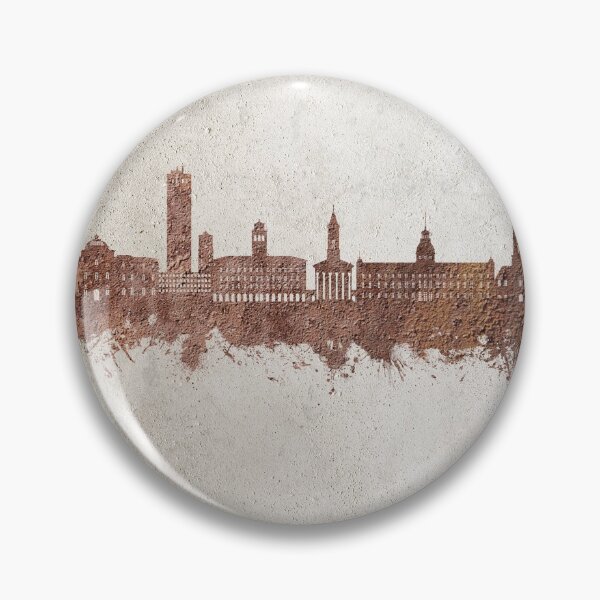 Item preview, Karlsruhe Germany Skyline designed and sold by ArtPrints.