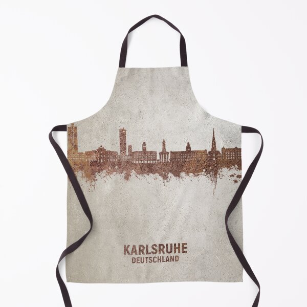 Artikelvorschau, Karlsruhe Germany Skyline entworfen und verkauft von ArtPrints.