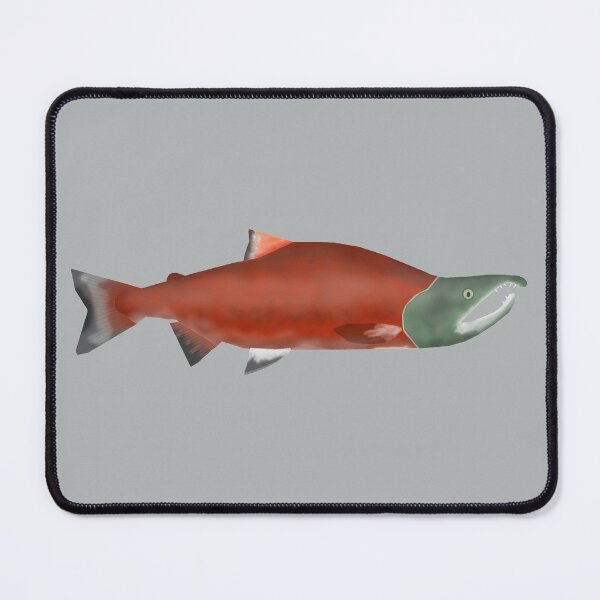 Item preview, Sockeye Salmon - Spawning Phase designed and sold by fishfolkart.