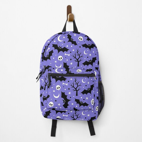 Item preview, Bats, Bones and Skulls Purple Pattern designed and sold by MillerDesigns.