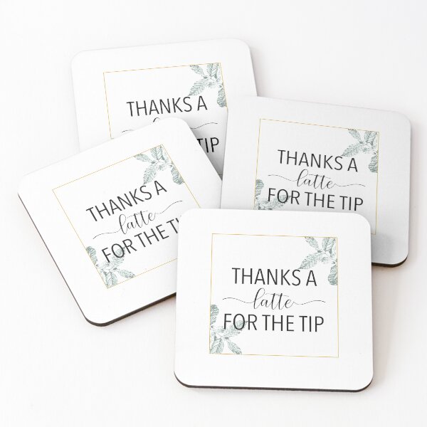 Item preview, Thanks a Latte for the Tip Jar designed and sold by Lyrical Little Things.