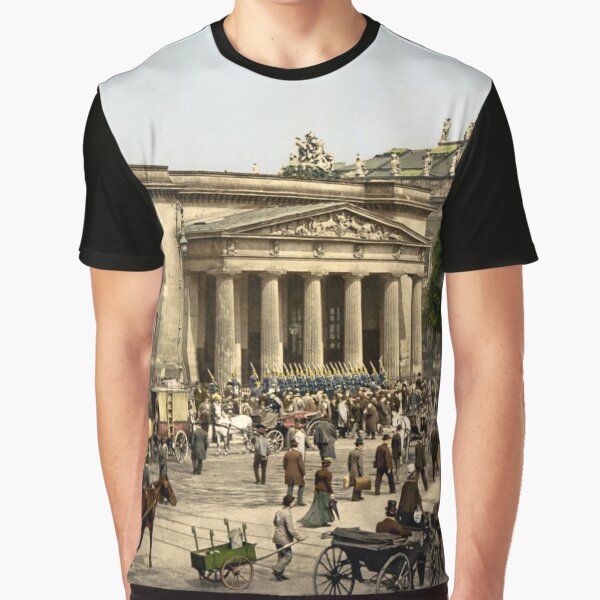 Die Neue Wache in Berlin Grafik T-Shirt