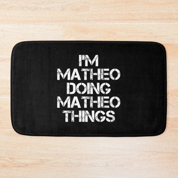 Item preview, Matheo Name T Shirt - I'm Matheo Doing Matheo Things Name Gift Item Tee designed and sold by emorestste.
