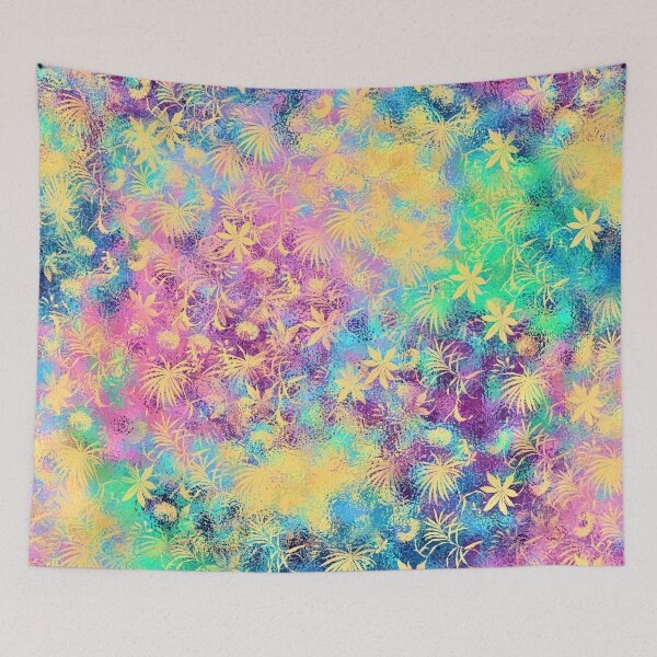Item preview, Rainbow and Florals designed and sold by Minxylynx4.