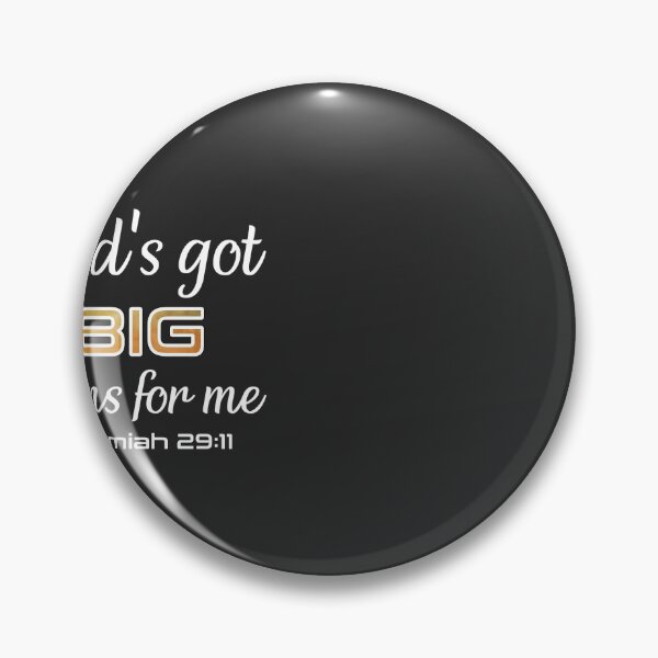 Item preview, Christian Design - God's Got Big Plans for Me - Bible Verse, Jeremiah 29:11 designed and sold by simplydesignart.
