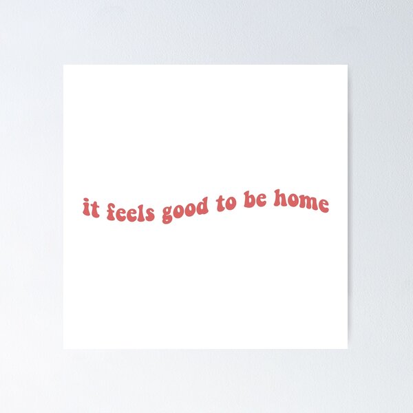 donda lyrics kanye west it feels good to be home red (new song album rap)  Poster for Sale by emcazalet