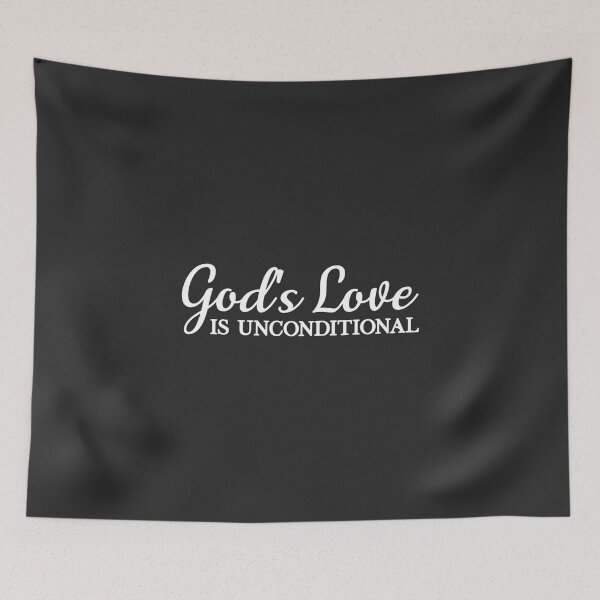Item preview, Christian Design - God's Love is Unconditional  designed and sold by simplydesignart.