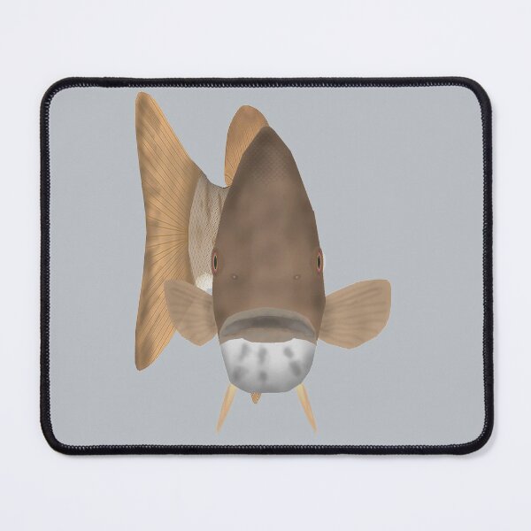 Item preview, Smallmouth Bass - Fish Head designed and sold by fishfolkart.