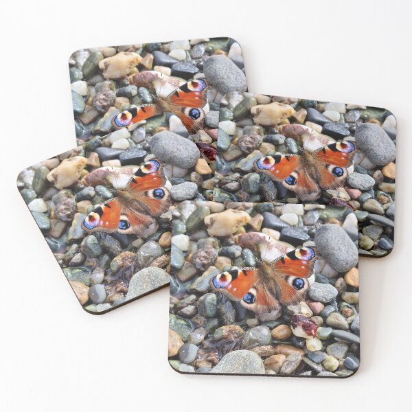 Item preview, Peacock Butterfly on Stone designed and sold by Nammu.