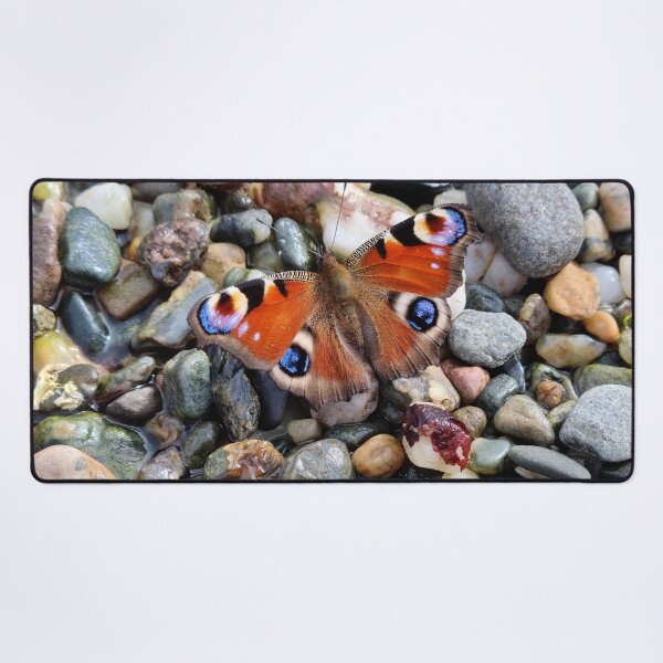 Item preview, Peacock Butterfly on Stone designed and sold by Nammu.