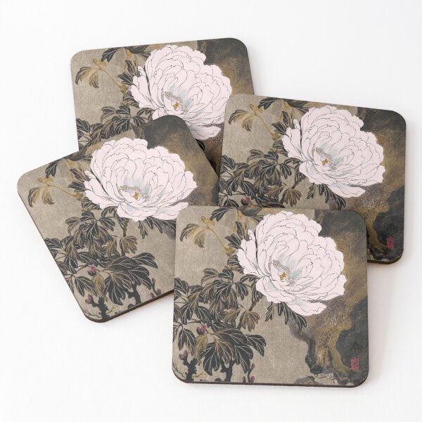 Item preview, Lacquer Of Various Subjects Peonies designed and sold by Avani01.