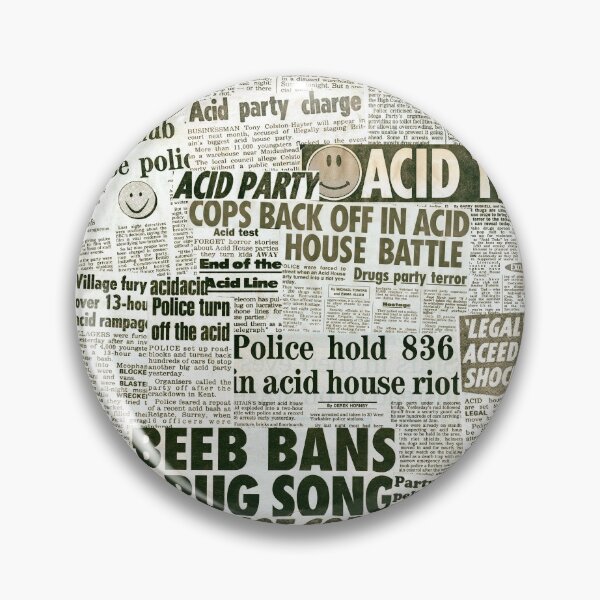 Item preview, Acid House News designed and sold by AcidTed.