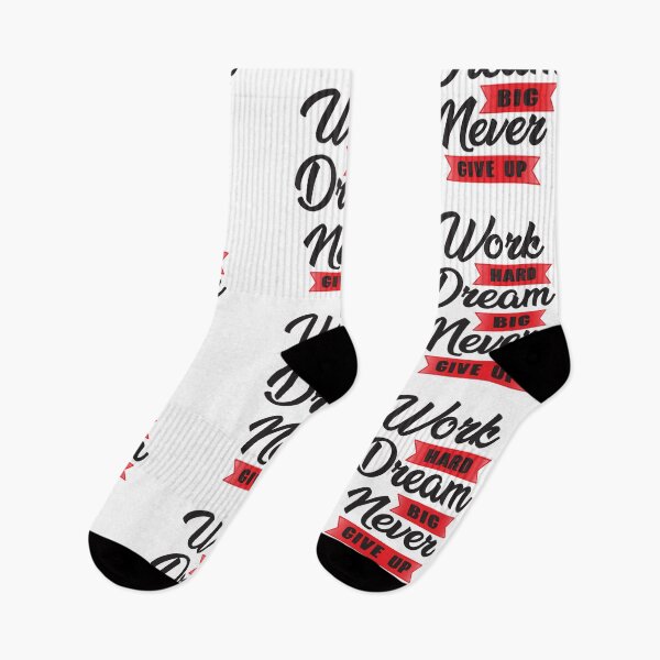 Item preview, Work Hard, Dream Big, Never Give Up designed and sold by Y-Muqsit.