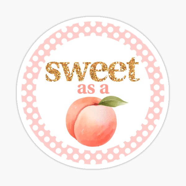 Sweet As A Peach Gifts Merchandise Redbubble