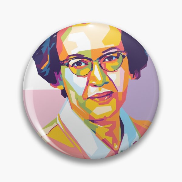 Item preview, Katherine Johnson designed and sold by Shecience.