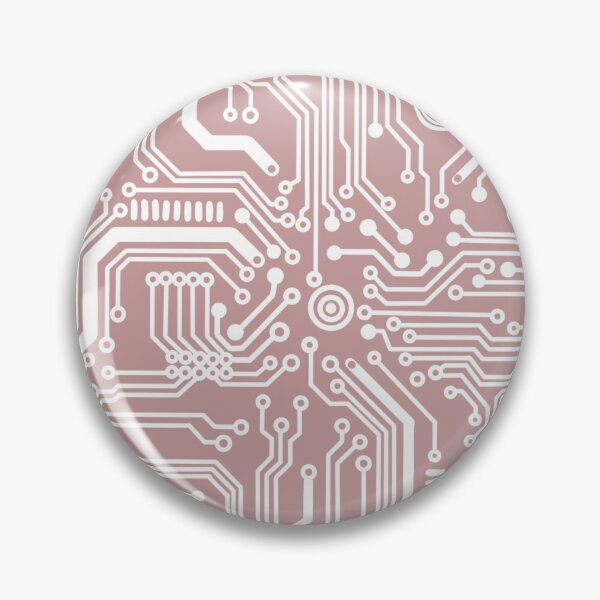 Item preview, Mauve microchip hardware circuit design designed and sold by Giulia  Palazzo.