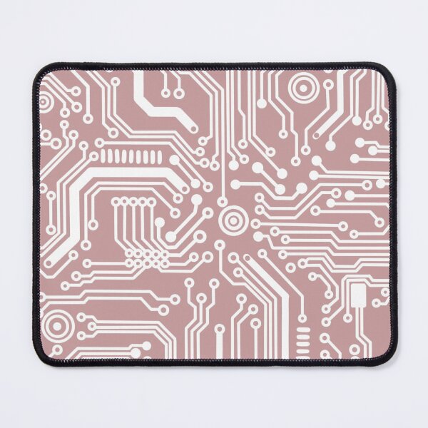 Item preview, Mauve microchip hardware circuit design designed and sold by Giulia  Palazzo.