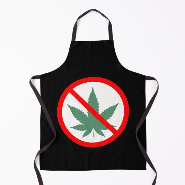 Item preview, No Marijuana Allowed - Red Circle with Slash, Simple Prohibition Sign designed and sold by CoolArtGeek.
