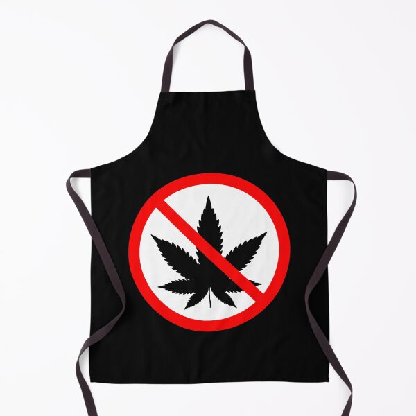 Artikelvorschau, No Marijuana Allowed - Red Circle with Slash, Simple Prohibition Sign entworfen und verkauft von CoolArtGeek.