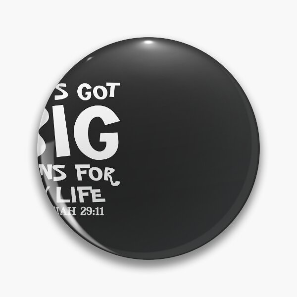 Item preview, Christian Design - God's Got Big Plans for My Life - Bible Verse, Jeremiah 29:11 designed and sold by simplydesignart.