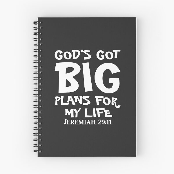 Item preview, Christian Design - God's Got Big Plans for My Life - Bible Verse, Jeremiah 29:11 designed and sold by simplydesignart.