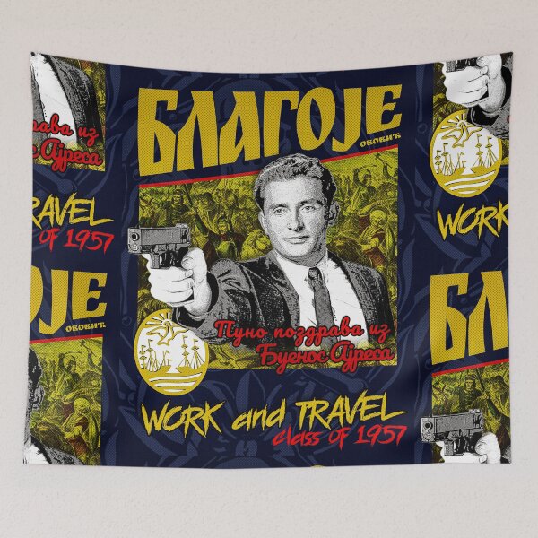 Item preview, Majica Blagoje Jovovic Work and Travel class of 1957 designed and sold by TinThor.
