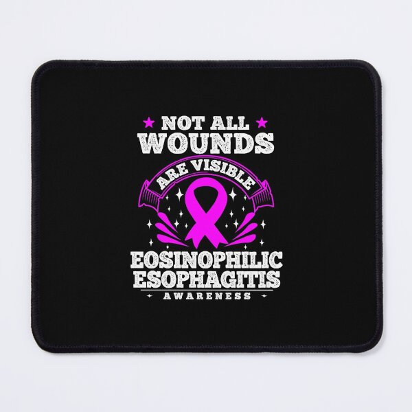 Item preview, Not All Wounds Are Visible Eoe Awareness Ribbon designed and sold by ichieli.