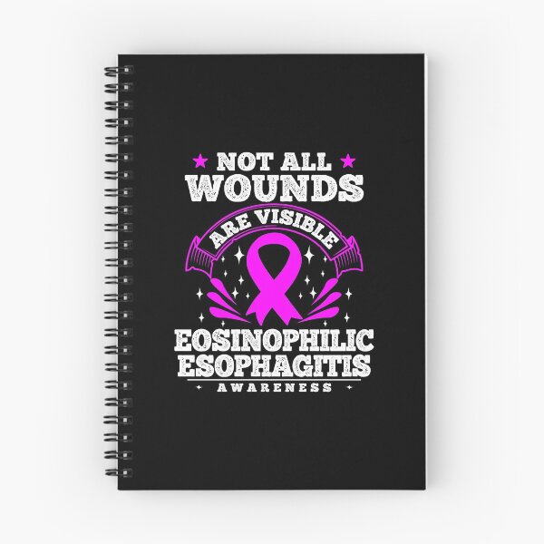 Item preview, Not All Wounds Are Visible Eoe Awareness Ribbon designed and sold by ichieli.